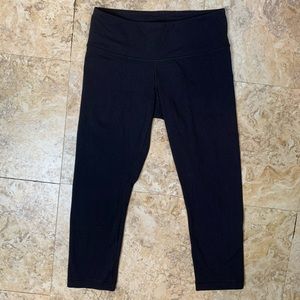 Lululemon Black Capri Leggings
